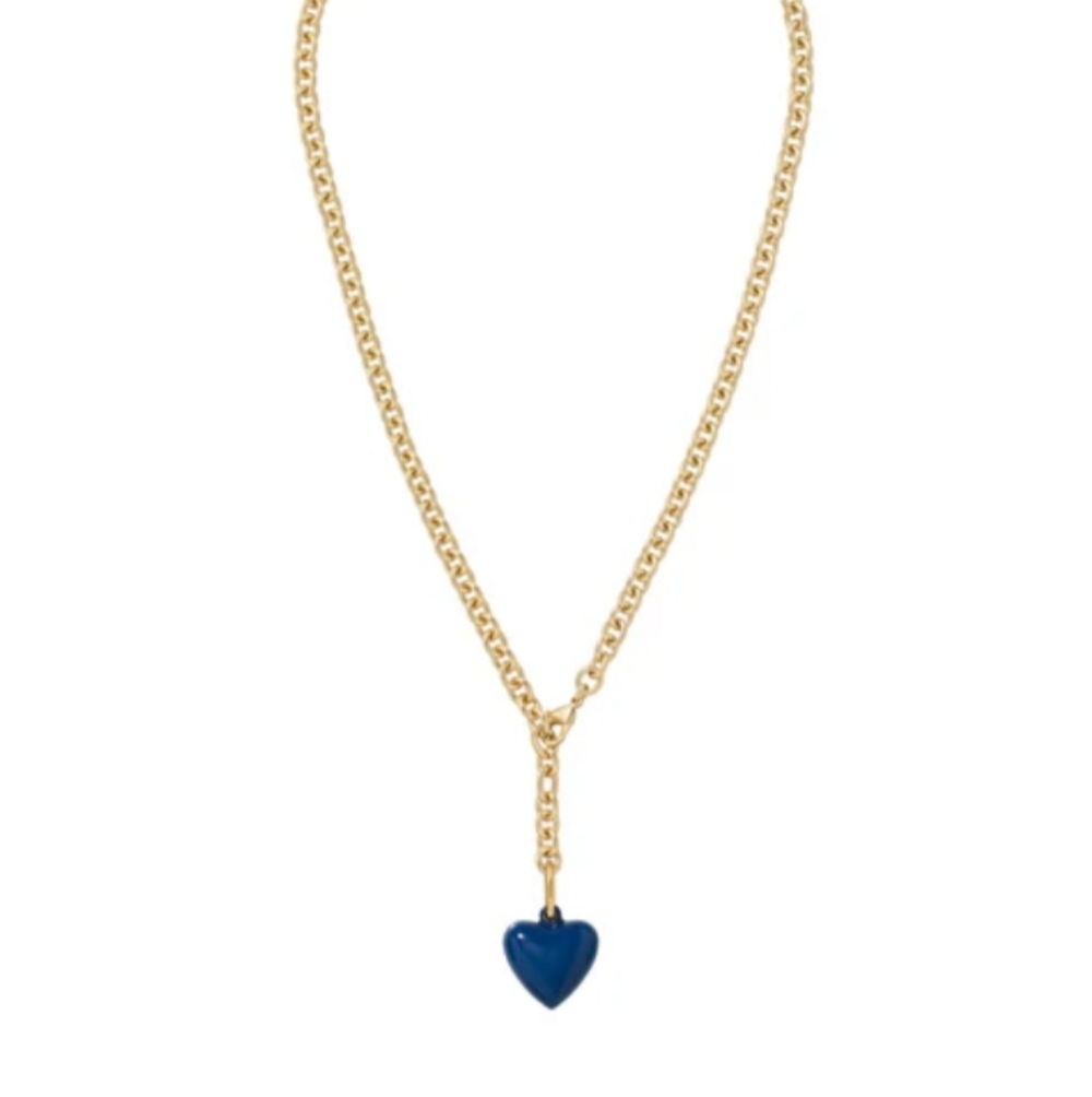 Roxanne Assoulin The Mini Puffy Heart Charm Necklace